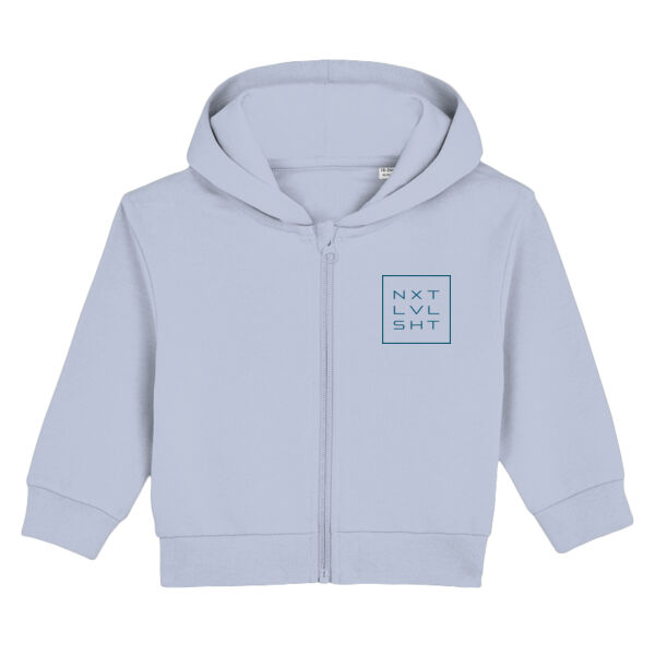 The Baby Zipper - grey blue Thumbnail